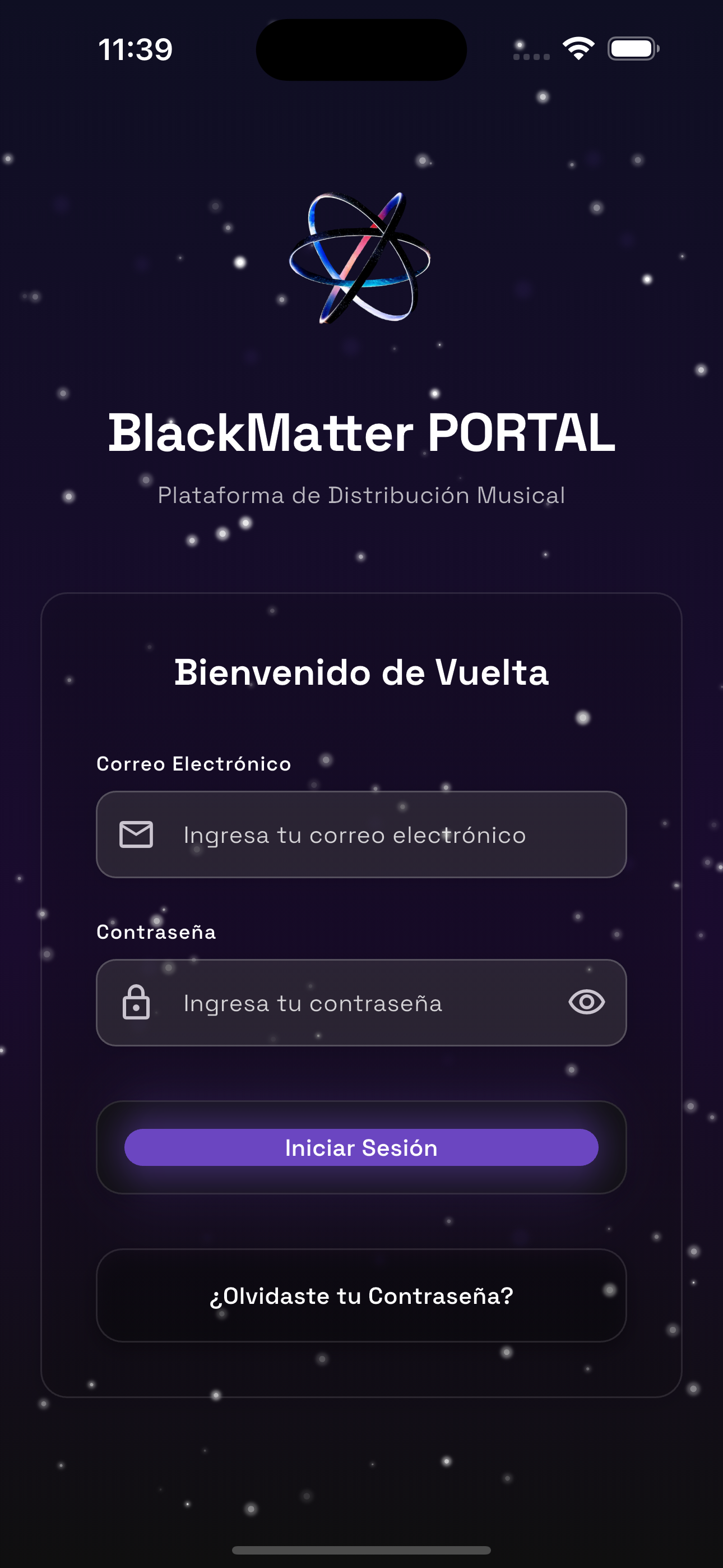 BlackMatter Portal App